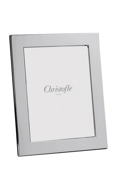 Shop Christofle Fidelio 4x6 Picture Frame In Silver