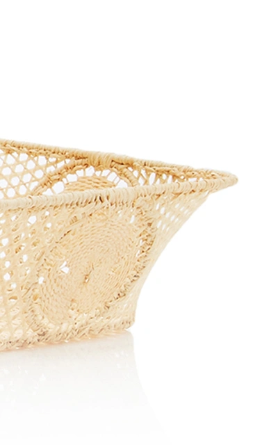 Moda Domus Set-of-3 Nesting Raffia Bowls In Neutral