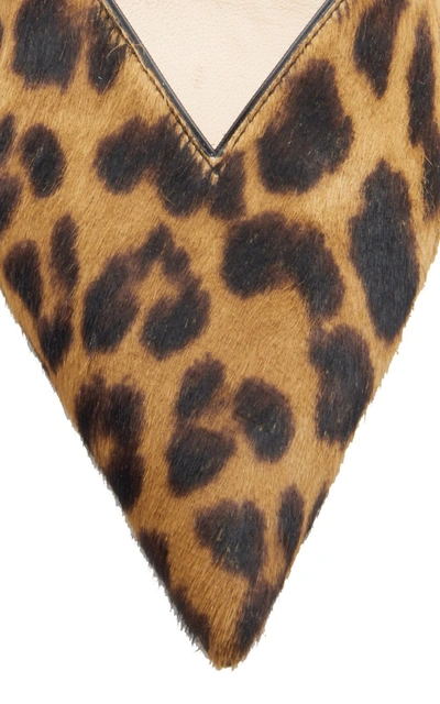 Shop Prada Leopard-print Calf Hair Mules In Animal