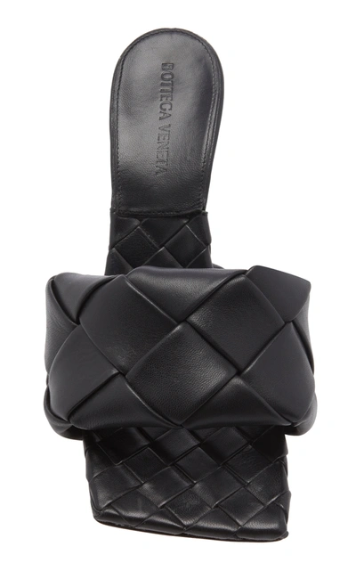 Shop Bottega Veneta Lido Sandals In Black