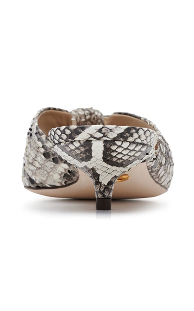 Shop Dolce & Gabbana Python Sandals In Animal