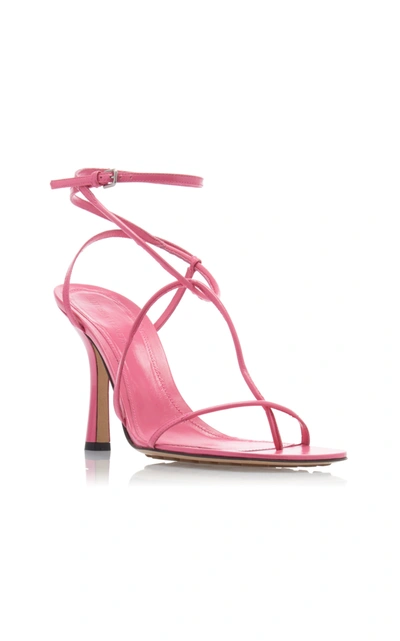 Shop Bottega Veneta The Line Sandals In Pink