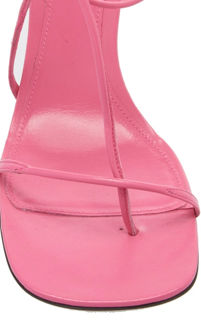 Shop Bottega Veneta The Line Sandals In Pink