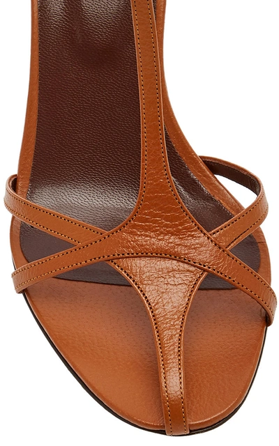 Shop Simon Miller Star Leather Sandals In Brown