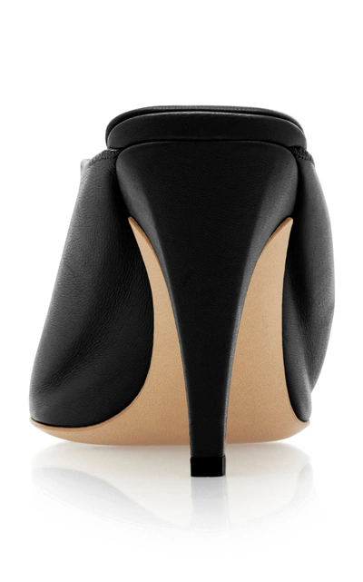 Shop Bottega Veneta Women's Leather Sandals In Neutral,black