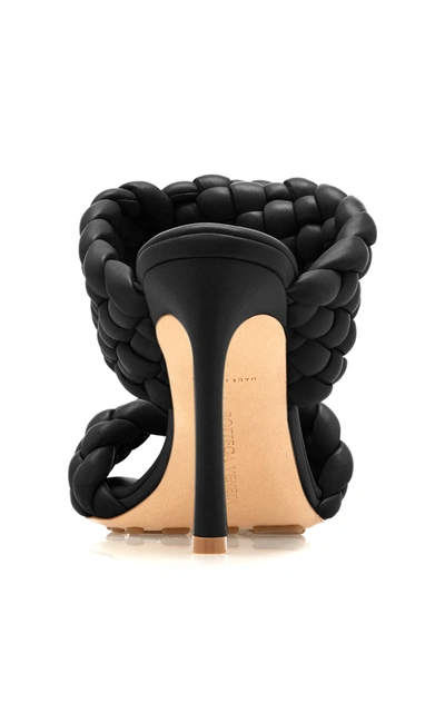 Shop Bottega Veneta The Curve Sandals In Black