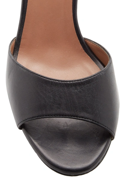Shop Tabitha Simmons Jude Leather Open-toe Mules In Black
