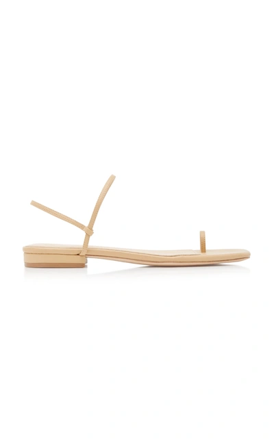 Studio Amelia '1.3' Strappy Slingback Leather Sandals In Neutral | ModeSens
