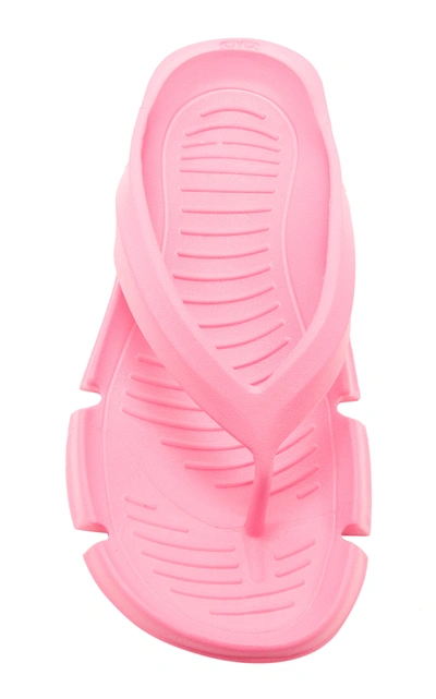 Shop Balenciaga Women's Mold Rubber Sandals In Pink