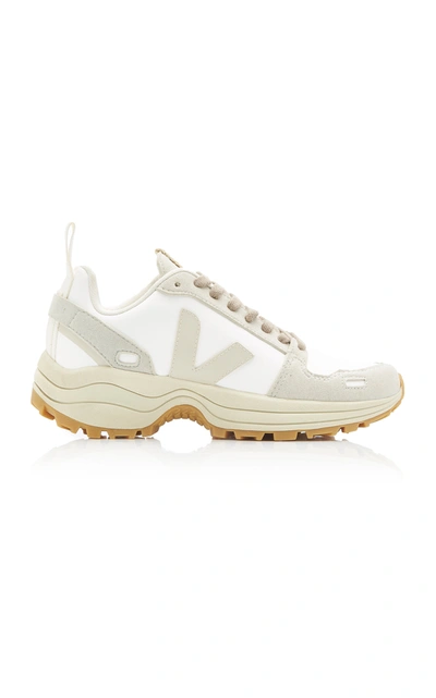 Shop Veja X Rick Owens Chunky Vegan Suede Sneakers In White