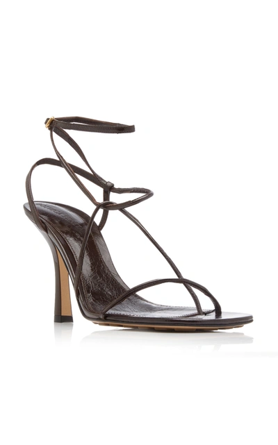 Shop Bottega Veneta The Line Sandals In Brown