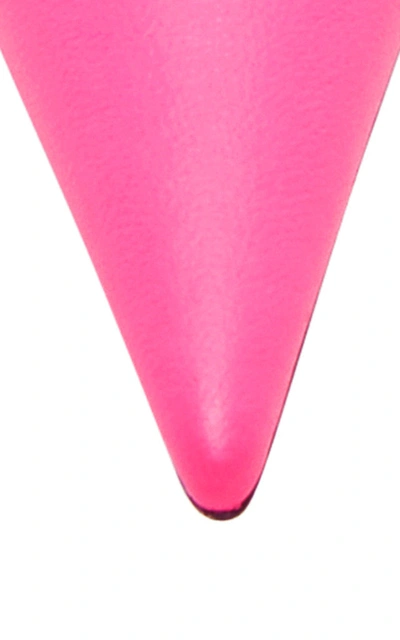 Shop Balenciaga Square Knife Nappa Pumps In Pink