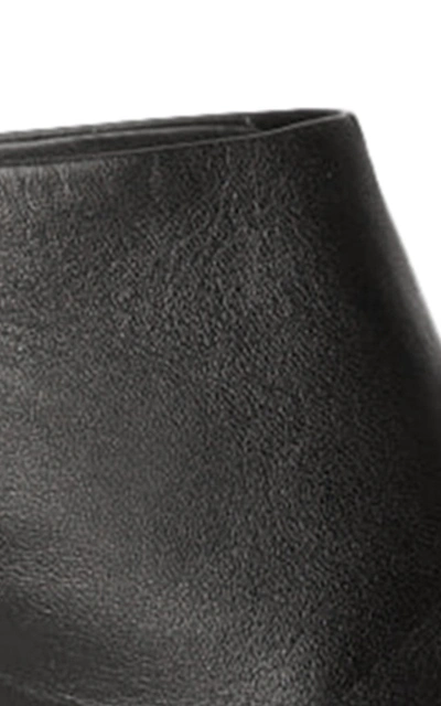 Shop Acne Studios Women's Bathy Leather Mules In Black