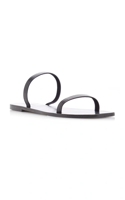 Shop A.emery Lola Leather Sandals In Black