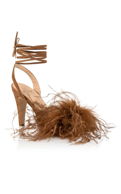 Shop Brother Vellies M'o Exclusive Eartha Bowery Palm Pumps In Nude