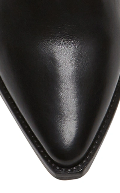 Isabel Marant Denvee Leather Knee-high Boot In Black