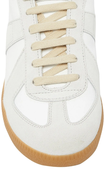 MAISON MARGIELA BACKLESS LEATHER SNEAKERS 758051