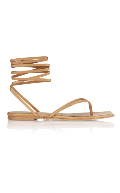 Shop Brother Vellies M'o Exclusive Frida Tyla Sandals In Nude