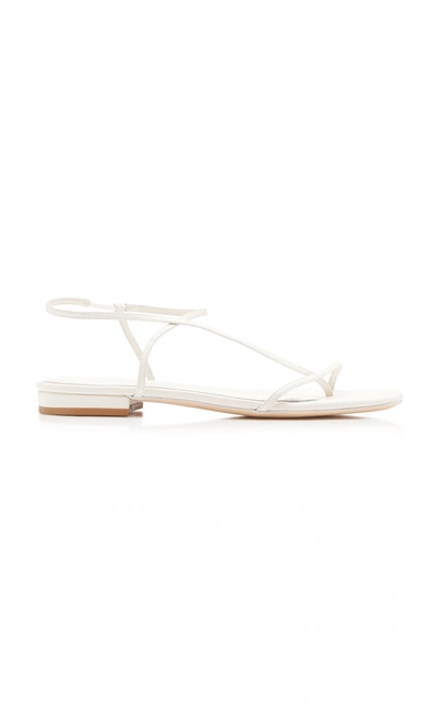 Shop Studio Amelia Women's Cross Over Flats In White