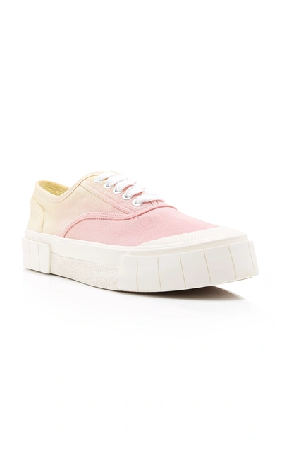 Shop Good News Ace Canvas Platform Low-top Sneakers In Multi