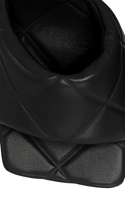 Shop Bottega Veneta Women's The Padded Lido Sandals In Black,white