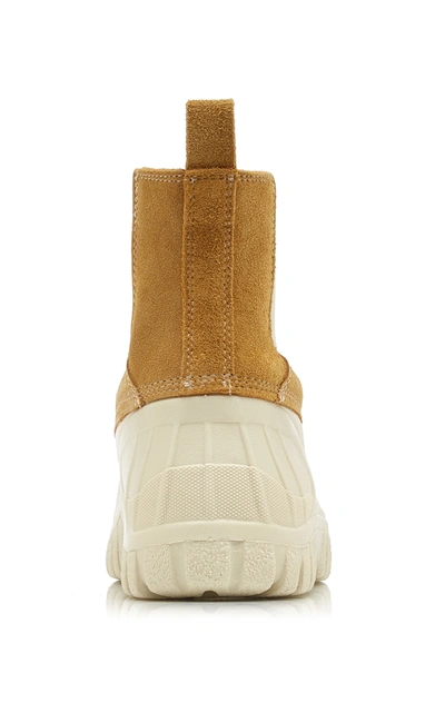Shop Diemme Balbi Suede And Rubber Boots In Ivory