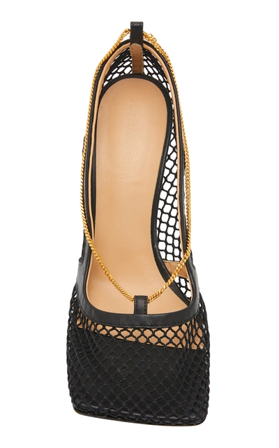 Shop Bottega Veneta Stretch Pumps In Black