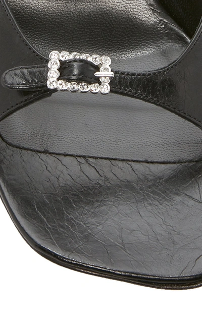 Shop By Far Erin Sandals In Black