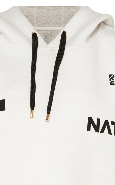 Shop P.e Nation Refresh Hoodie In White