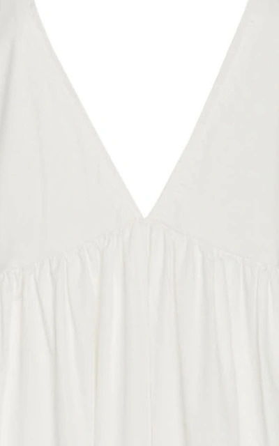 Shop Kalita Women's Circle Day Cotton Maxi Dress In White