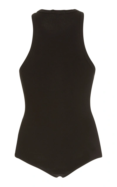 Shop Agolde Women's Rianne Bodysuit In Black