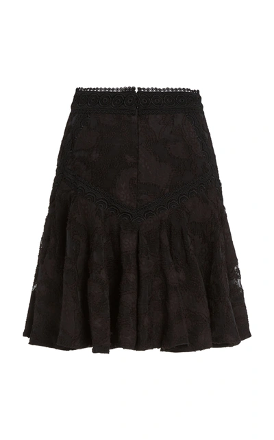 Shop Acler Women's Godson Cotton-blend Mini Skirt In Black