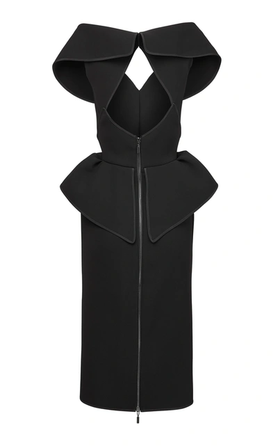 Shop Maticevski Women's Consecration Crepe Dress In Black