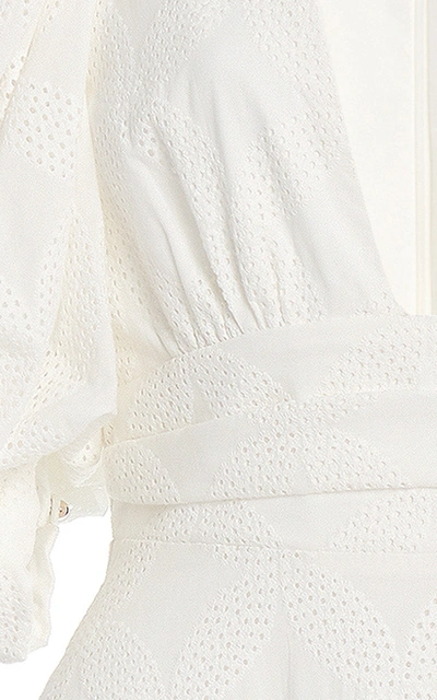 Shop Acler Women's Hamilton Cotton Maxi Dress In White