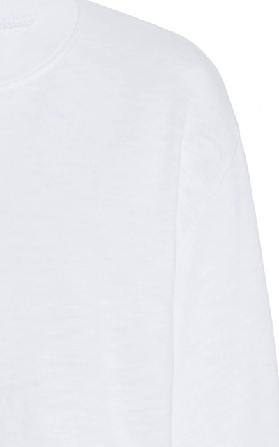Shop Cotton Citizen Women's The Tokyo Cropped Cotton T-shirt In White