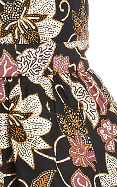Shop Alexis Women's Malena Printed Cotton Mini Dress In Multi