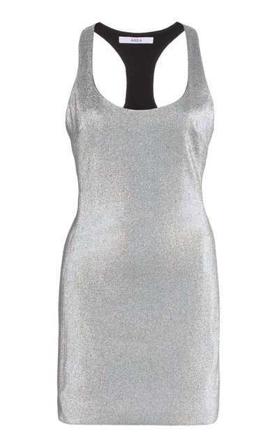 Shop Area Women's Metallic Racerback Cady Mini Dress