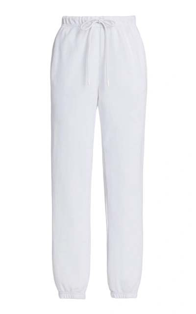 Shop Cotton Citizen Women's The Milan Cotton Sweatpants In White