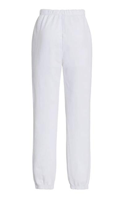 Shop Cotton Citizen Women's The Milan Cotton Sweatpants In White