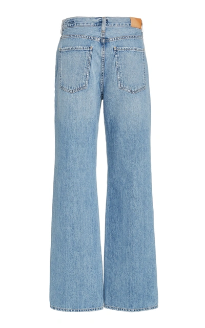 Shop Citizens Of Humanity Annina Rigid High-rise Wide-leg Jeans In Light Wash