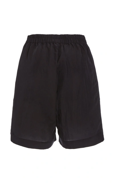 Shop Anemos Women's The High-waisted Boardshorts In Navy