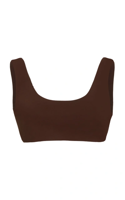 Shop Aexae Women's Magnum Bikini Top In Brown