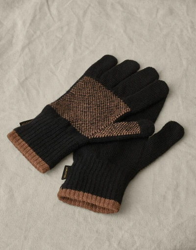 Shop Belstaff Wool Gloves In Multicolor