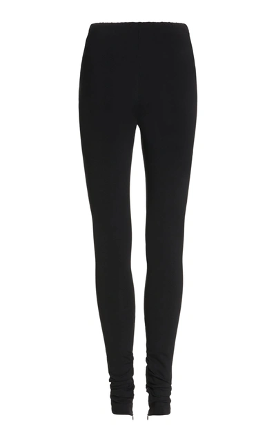Shop Wardrobe Nyc Women's Side Zip Legging In Black,khaki