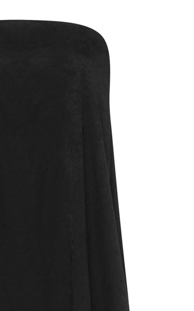 Shop Anna Quan Women's Delfina Strapless Jersey Maxi Dress In Black