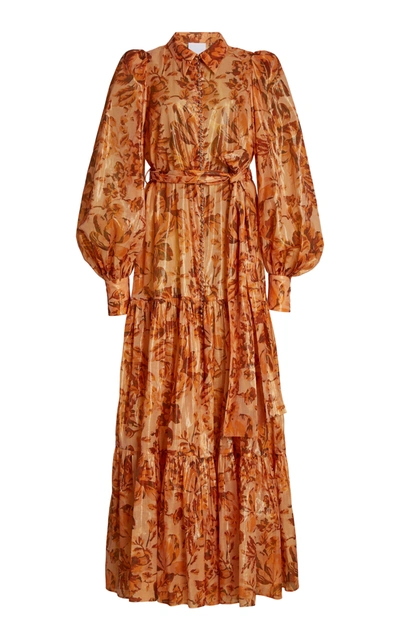 Shop Acler Women's Naples Floral Cotton-blend Maxi Dress In Print