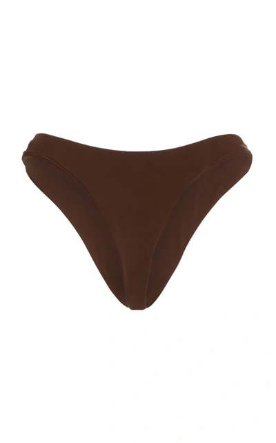 Shop Aexae Women's Magnum Bikini Bottoms In Brown
