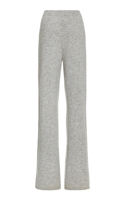 Shop Joseph Women's Wool-cashmere Lounge Pants In Grey