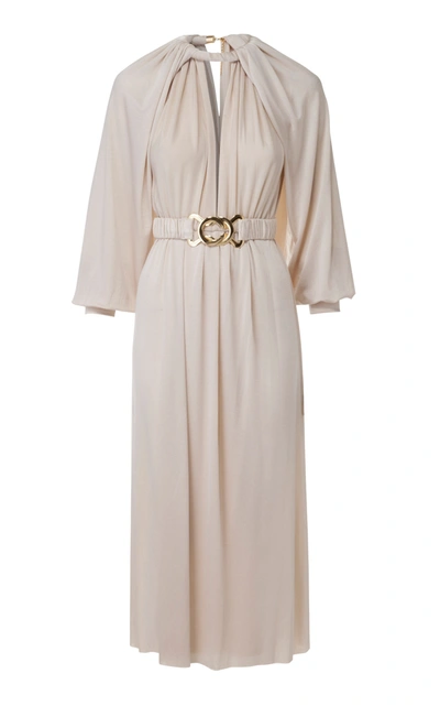 DODO BAR OR WOMEN'S MIKA CAPE-EFFECT BELTED CREPE DRESS 791833