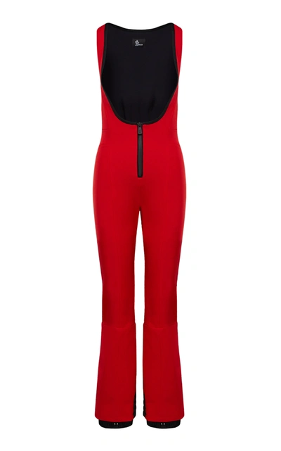 Shop Moncler Genius Women's 3 Moncler Grenoble Nylon Ski Suit In Red